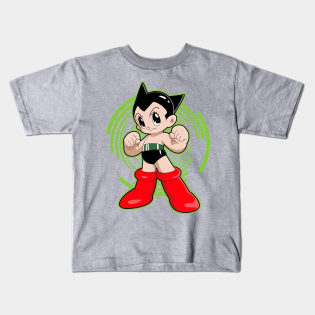 Atom Kids T-Shirt by WarGreymonZero